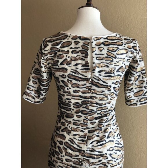 PJK Patterson J Kincaid Women's leopard Lenny Sequ - Picture 3 of 10